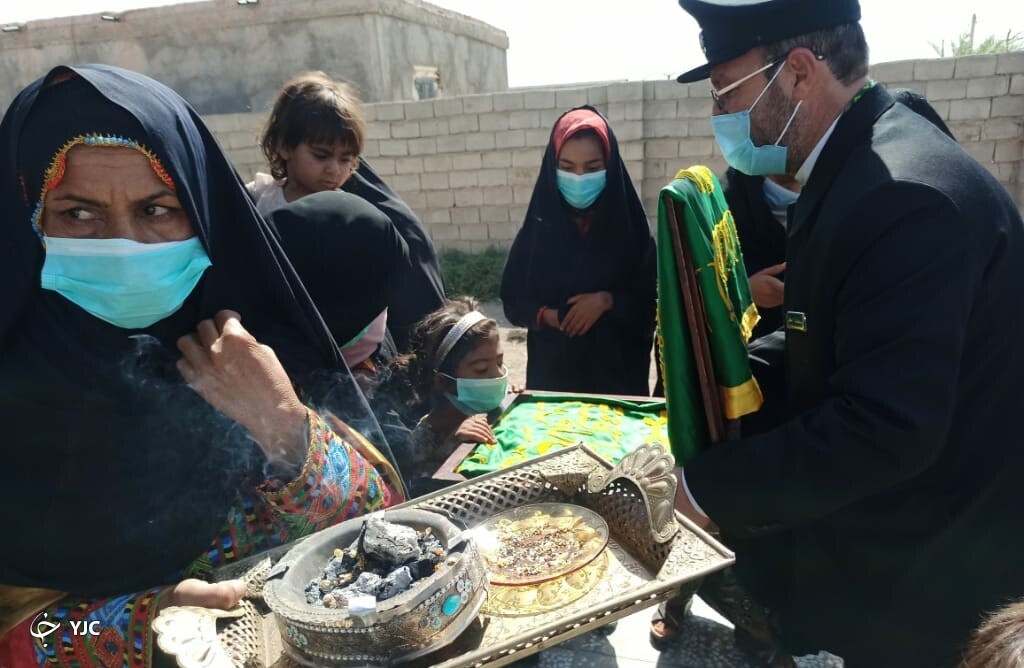 کاروان زیر سایه خورشیددر ریگان 