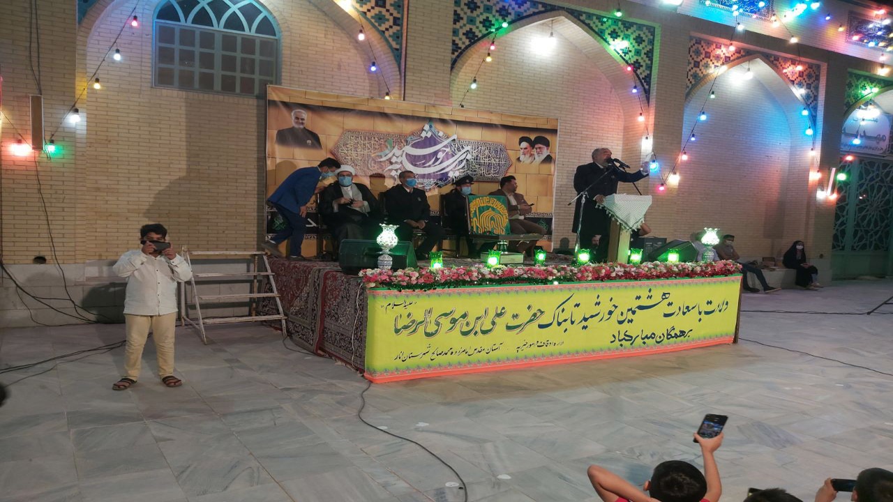 حضور خدام رضوی در انار