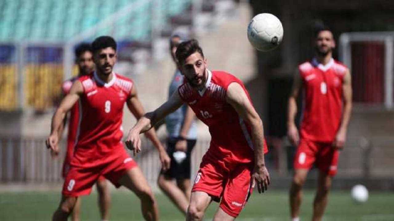 گزارش تمرین پرسپولیس / برگزاری آخرین تمرین سرخپوشان پیش از دیدار برابر مس رفسنجان