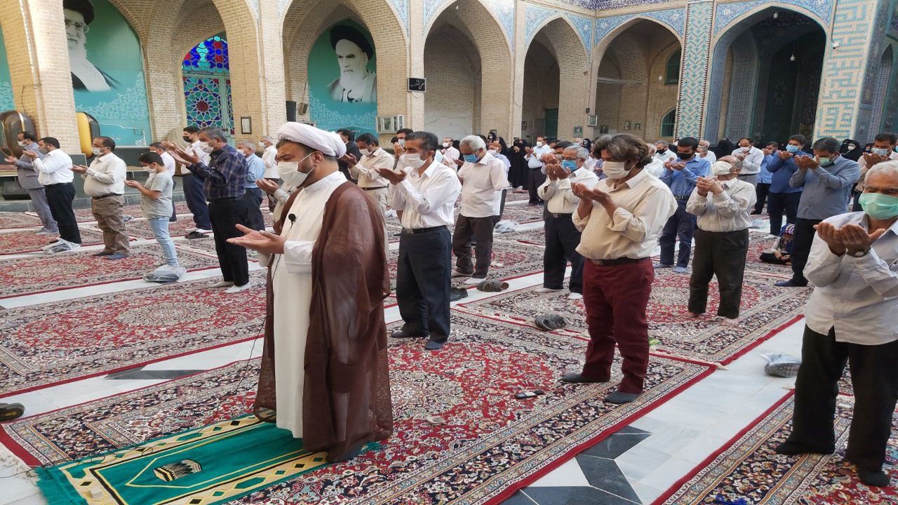 برپایی نماز عید قربان در استان کرمان+تصاویر