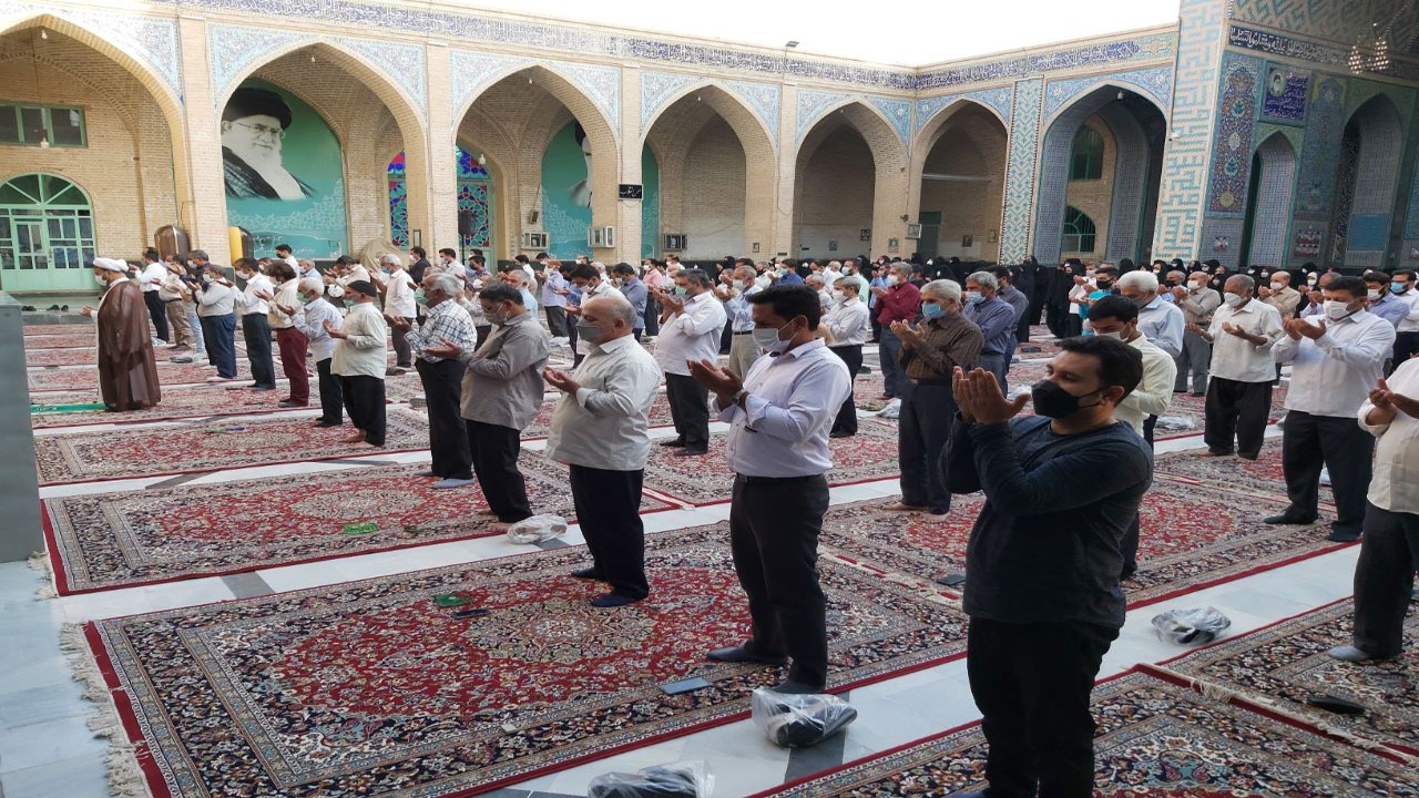 برپایی نماز عید قربان در شهرستان های کرمان+عکس
