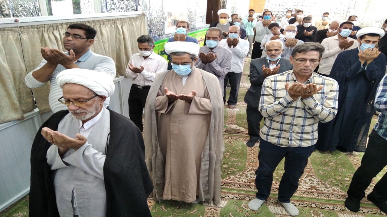 برپایی نماز عید قربان در شهرستان های کرمان+تصاویر