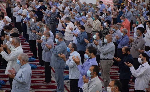 اقامه نماز عید قربان، عید بندگی در گیلان