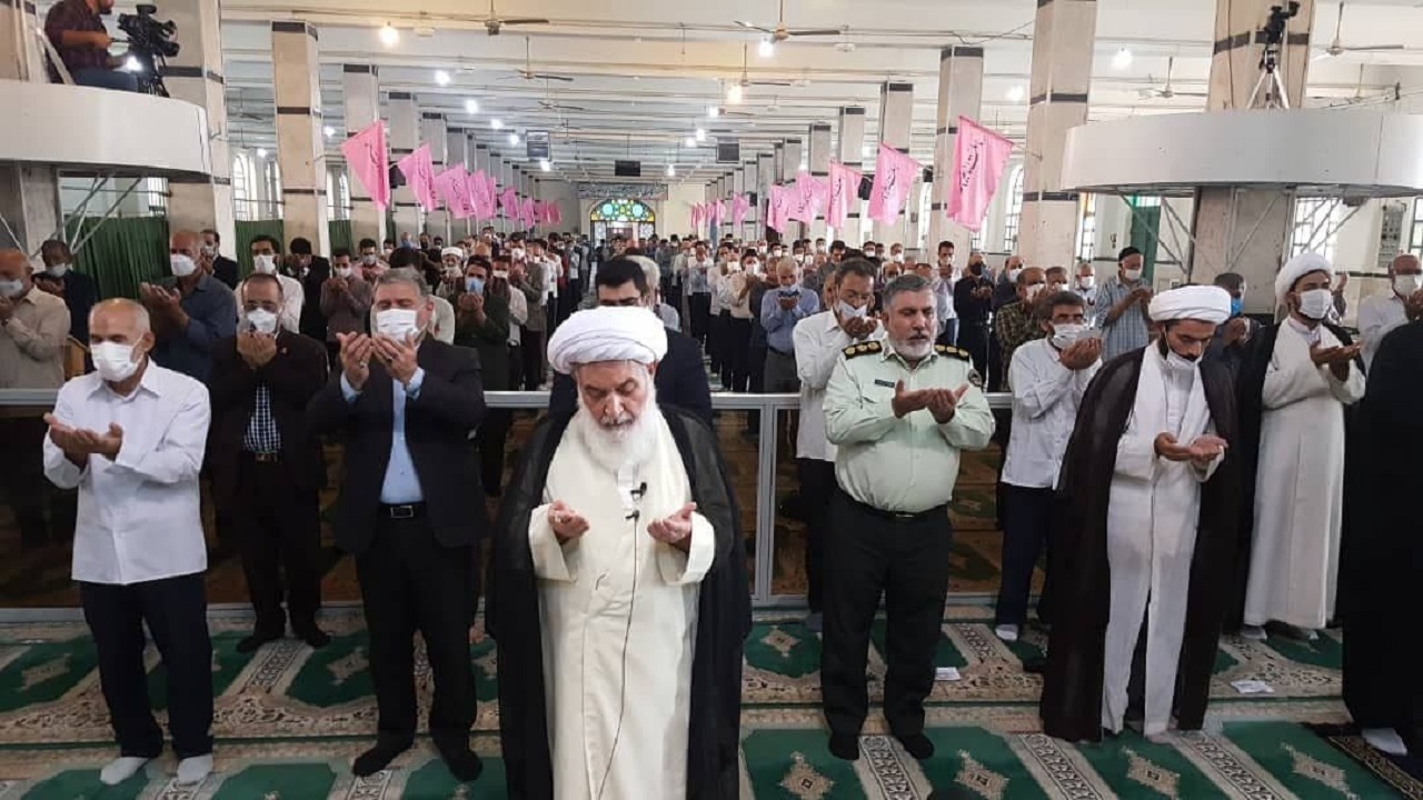 اقامه نماز عید سعید قربان در مسجد جامع کرمانشاه