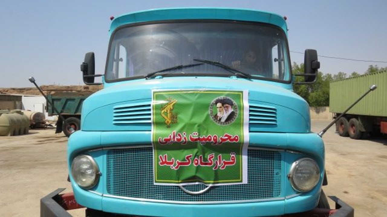 عملیات آبرسانی به روستاهای بخش اروندکنار و بخش مرکزی آبادان