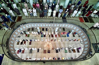 اقامه نماز عید قربان در سراسر جهان