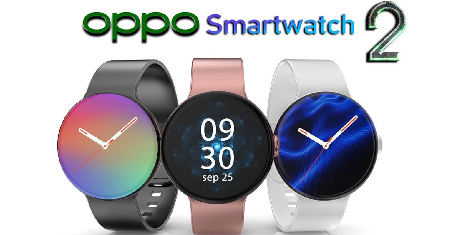 تاریخ رونمایی و مشخصات ساعت هوشمند Oppo Watch ۲ لو رفت
