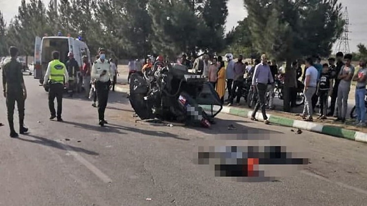 سانحه رانندگی مرگبار در مشهد ۲ کشته برجای گذاشت