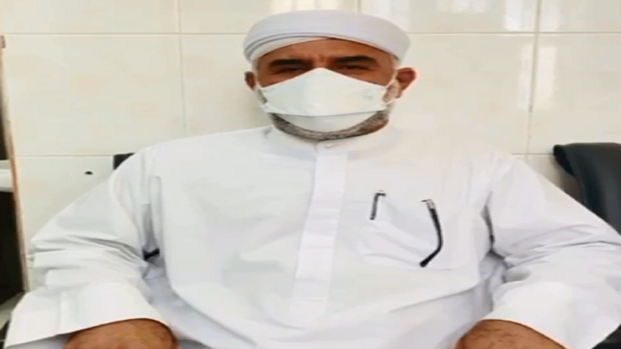 دعوت امام جمعه اهل سنت سهموی شمالی عسلویه برای تزریق واکسن کرونا