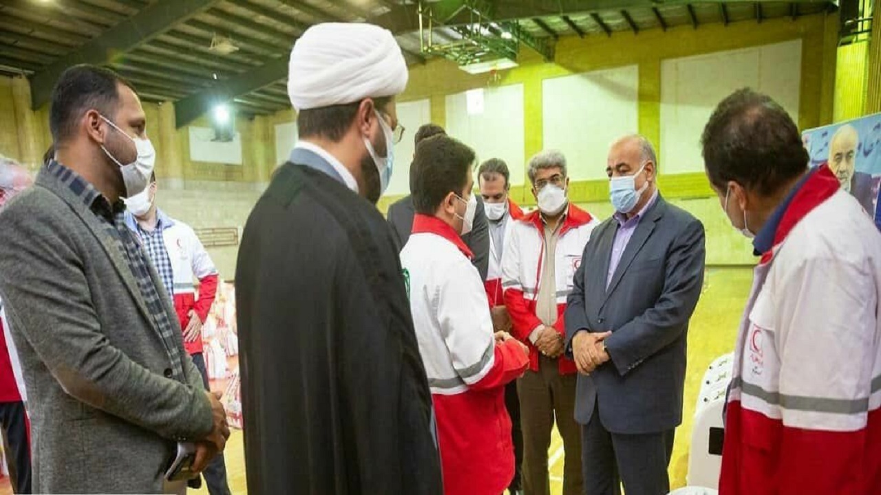 امدادگران هلال احمر پشتیبان و حامی قوی مردم