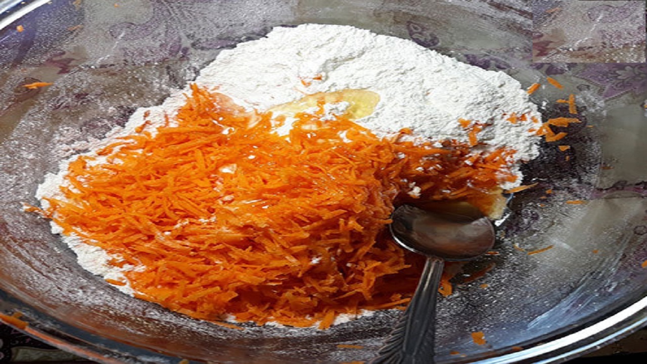 دستور پخت نان هویج