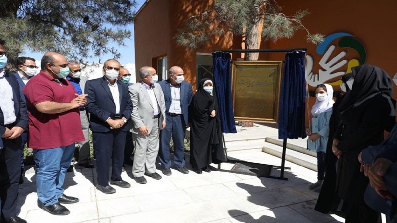بوستان مادر و کودک در مشهد به بهره برداری رسید