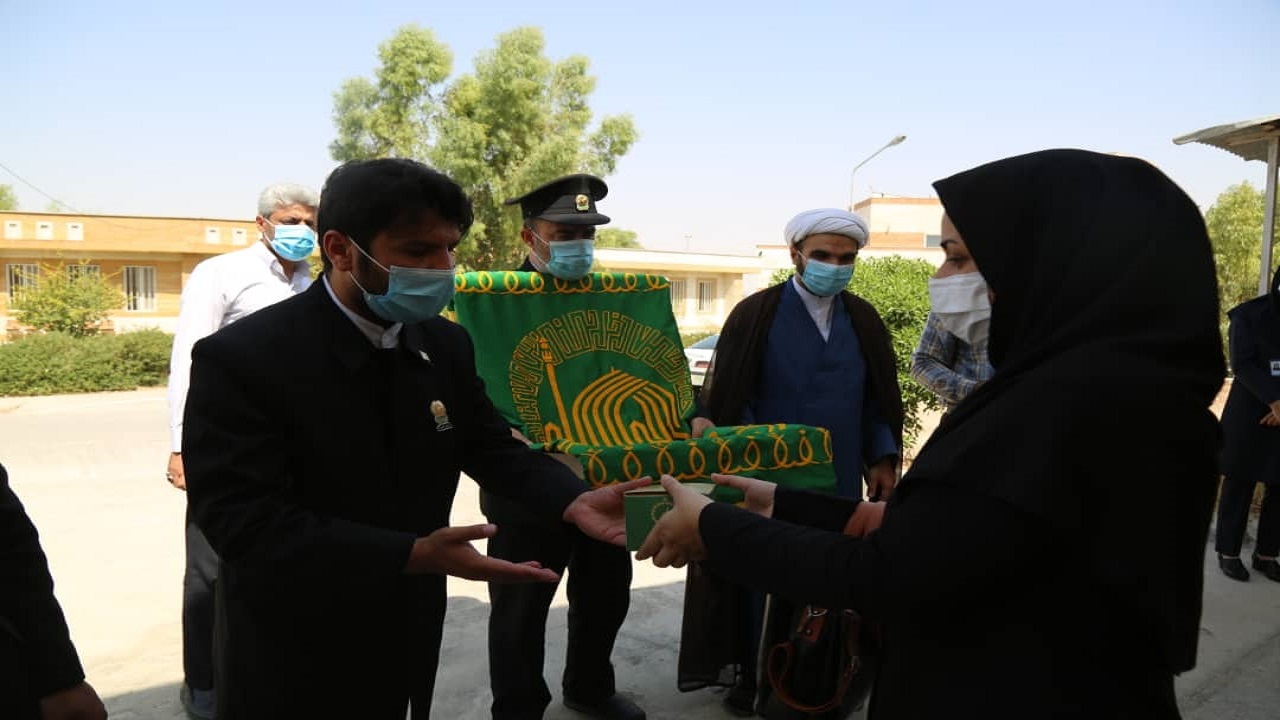 تجلیل خدام رضوی از مدافعان سلامت دشتی/ ازدواج زوج&zwnj;های قرآنی دشتستان زیر سایه پرچم خورشید خراسان
