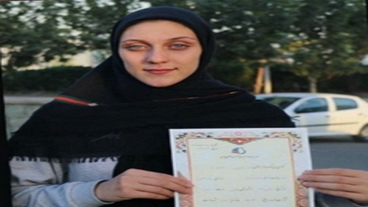 دختر تیزپای قمی طلایی شد