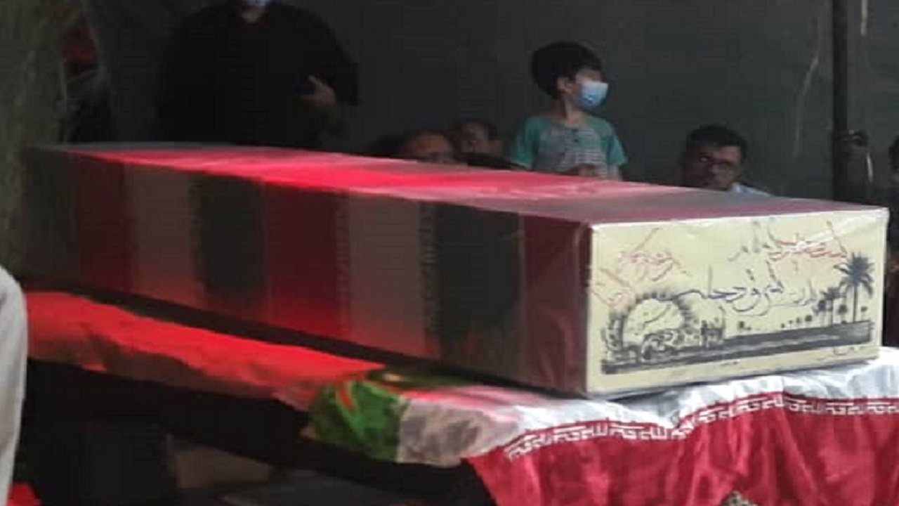 برگزاری مراسم وداع با شهید گمنام در قزوین
