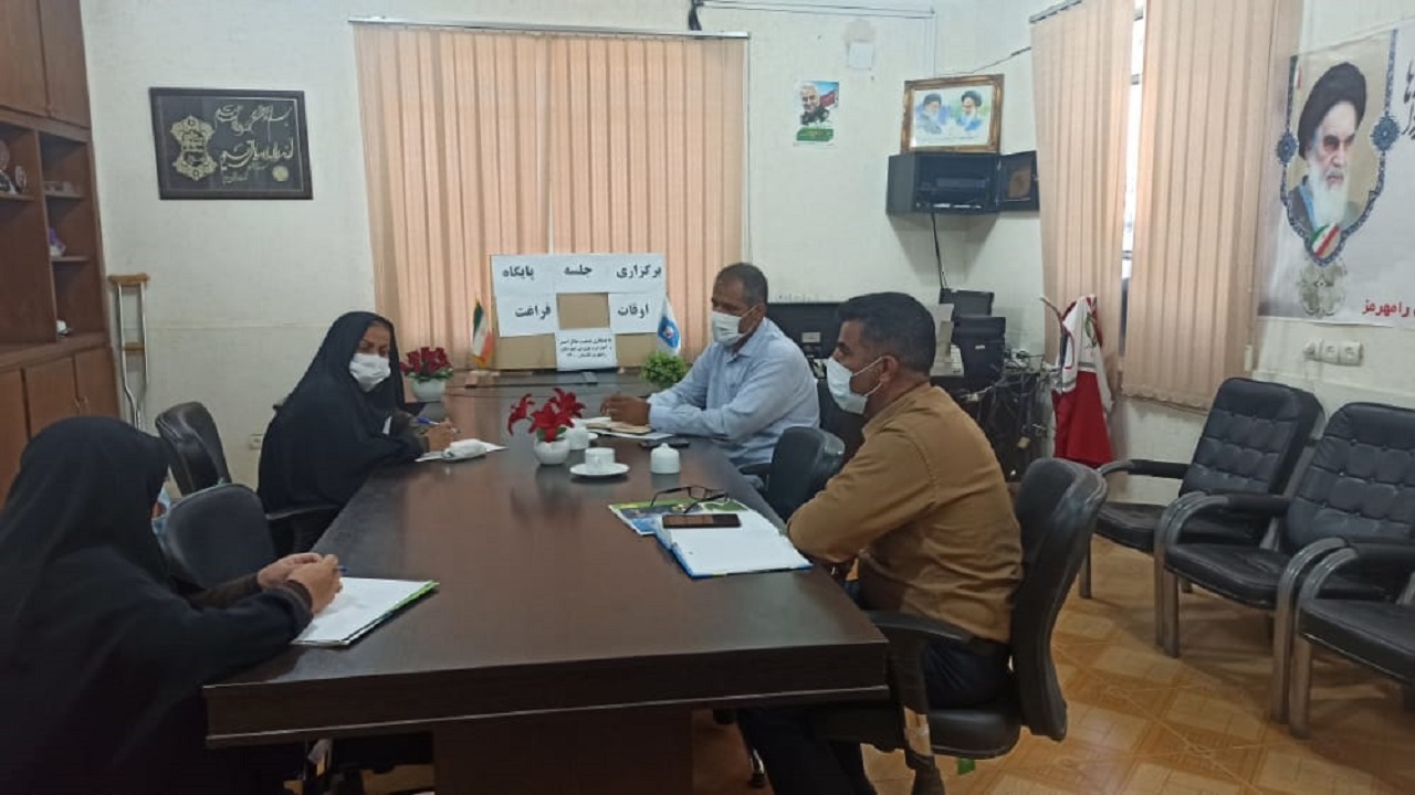 اجرای طرح شوق رویش با کمک هلال احمر در رامهرمز