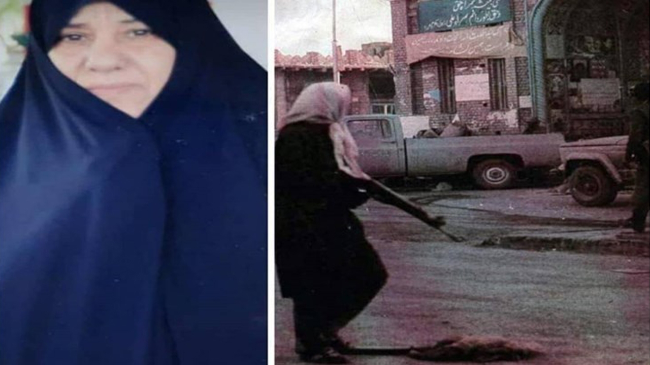 تشییع و خاکسپاری سکینه حورسی در خرمشهر