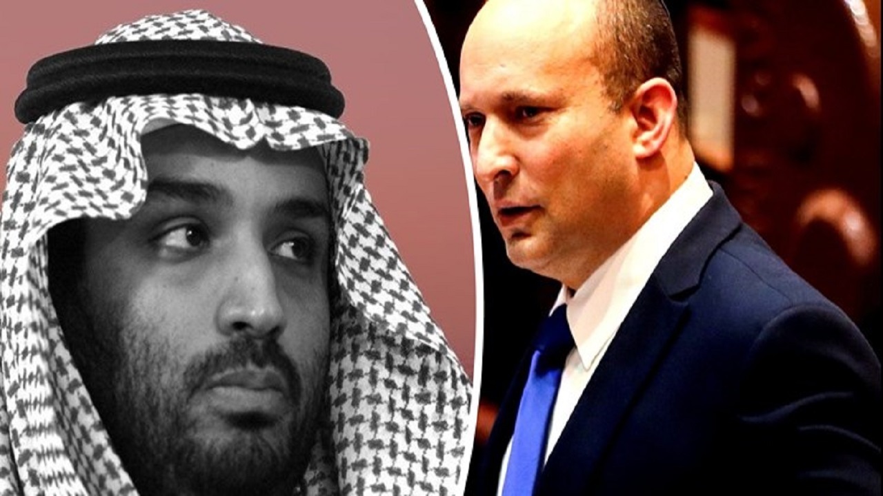 نامه بن سلمان به نخست وزیر رژیم صهیونیستی در مورد ایران