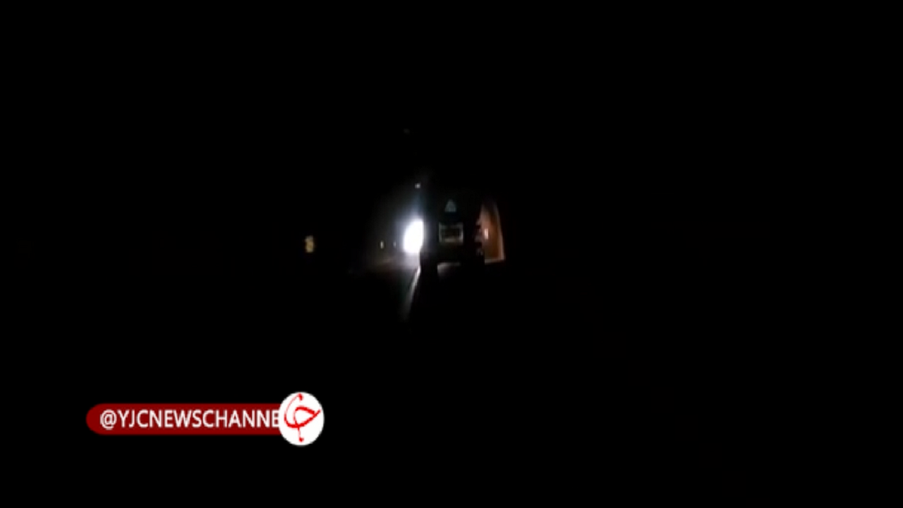نبودروشنایی درتونل میانه_تبریز+فیلم