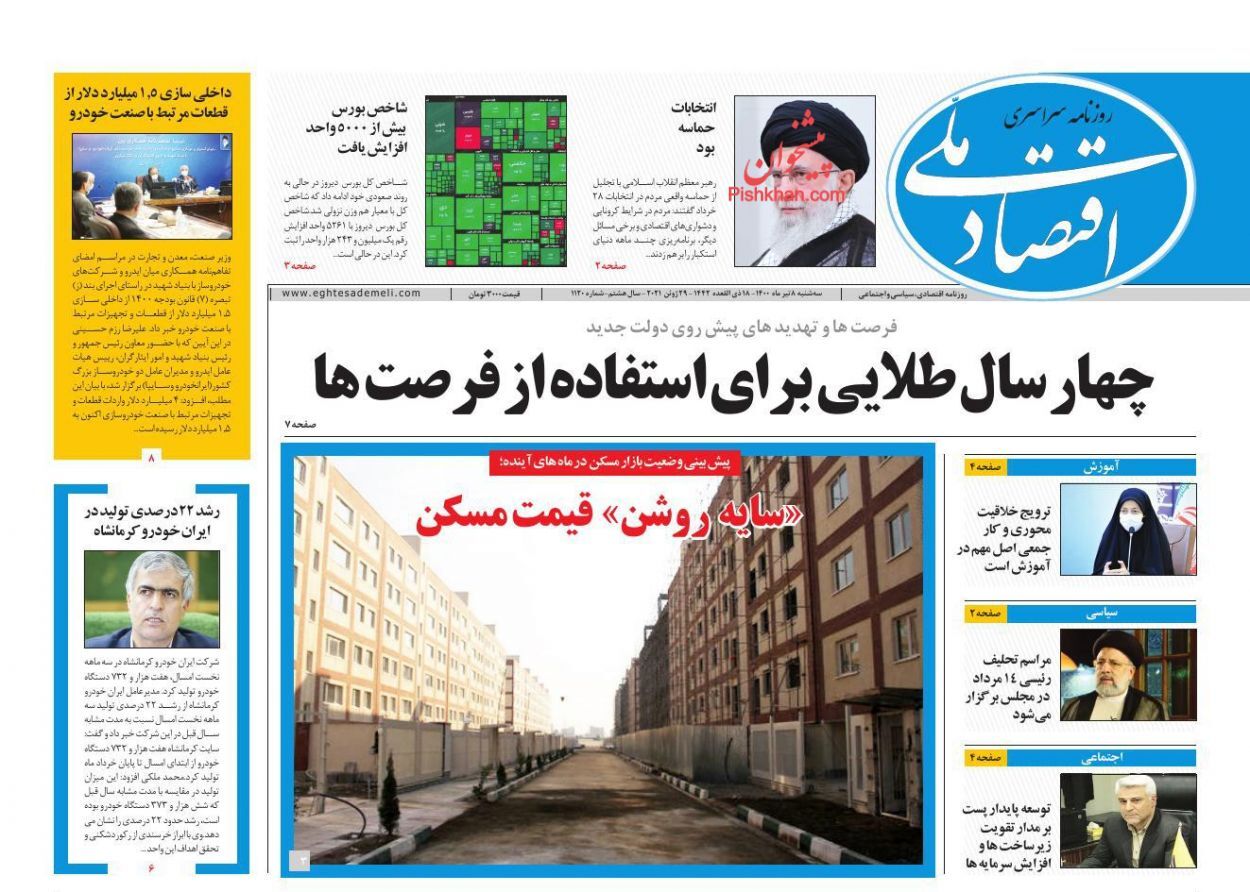 افزایش قیمت مسکن در شرایط رکود انتظاری بازار/ پای دولت بیخ گلوی تولید/ سرنخ های رشد دلار افزایش قیمت مسکن در شرایط رکود انتظاری بازار/ پای دولت بیخ گلوی تولید/ سرنخ های رشد دلار