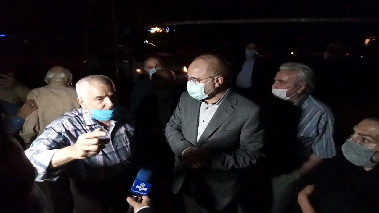 بازدید سرزده بامدادی قالیباف از صف سالمندان متقاضی واکسن کرونا