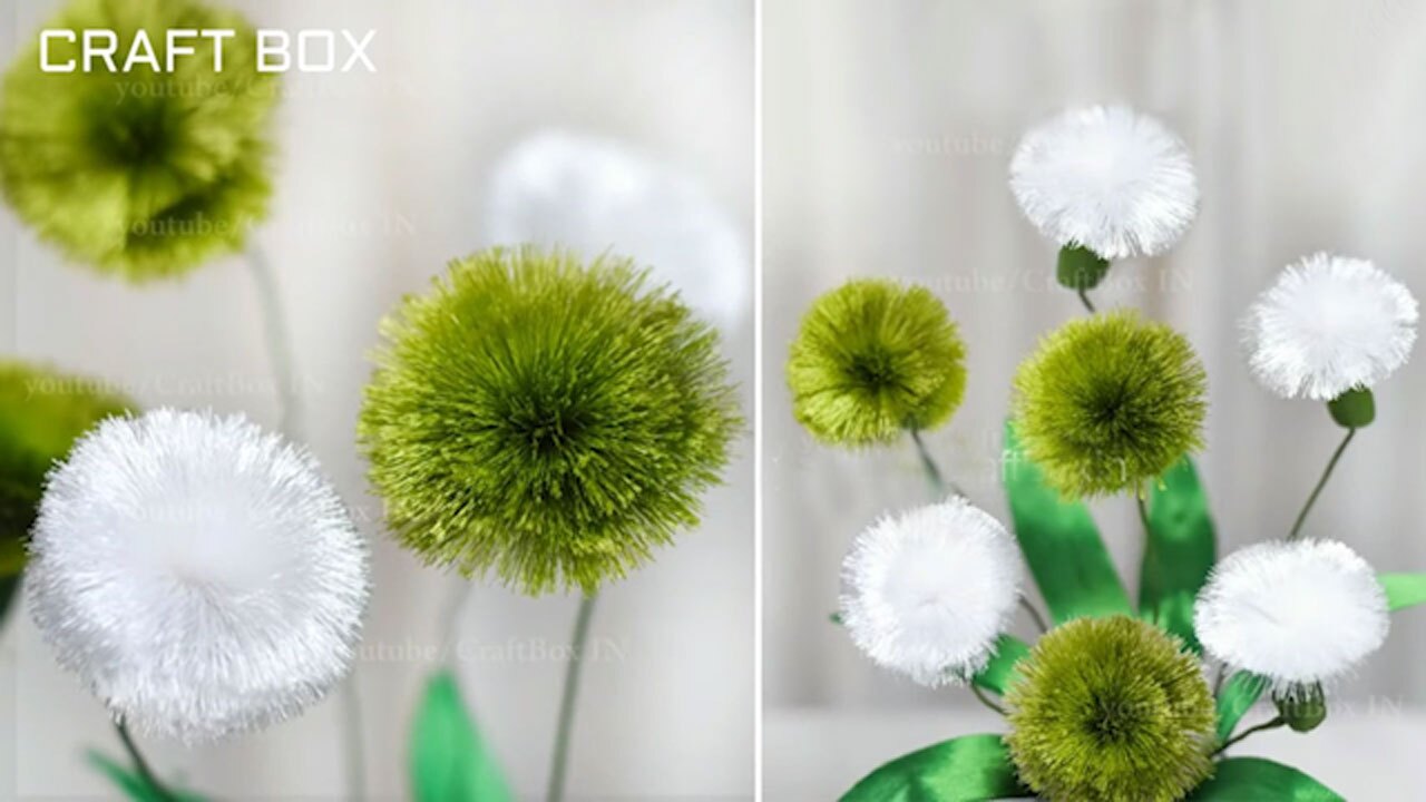 ساخت گل‌های تزئینی زیبا با روبان + فیلم