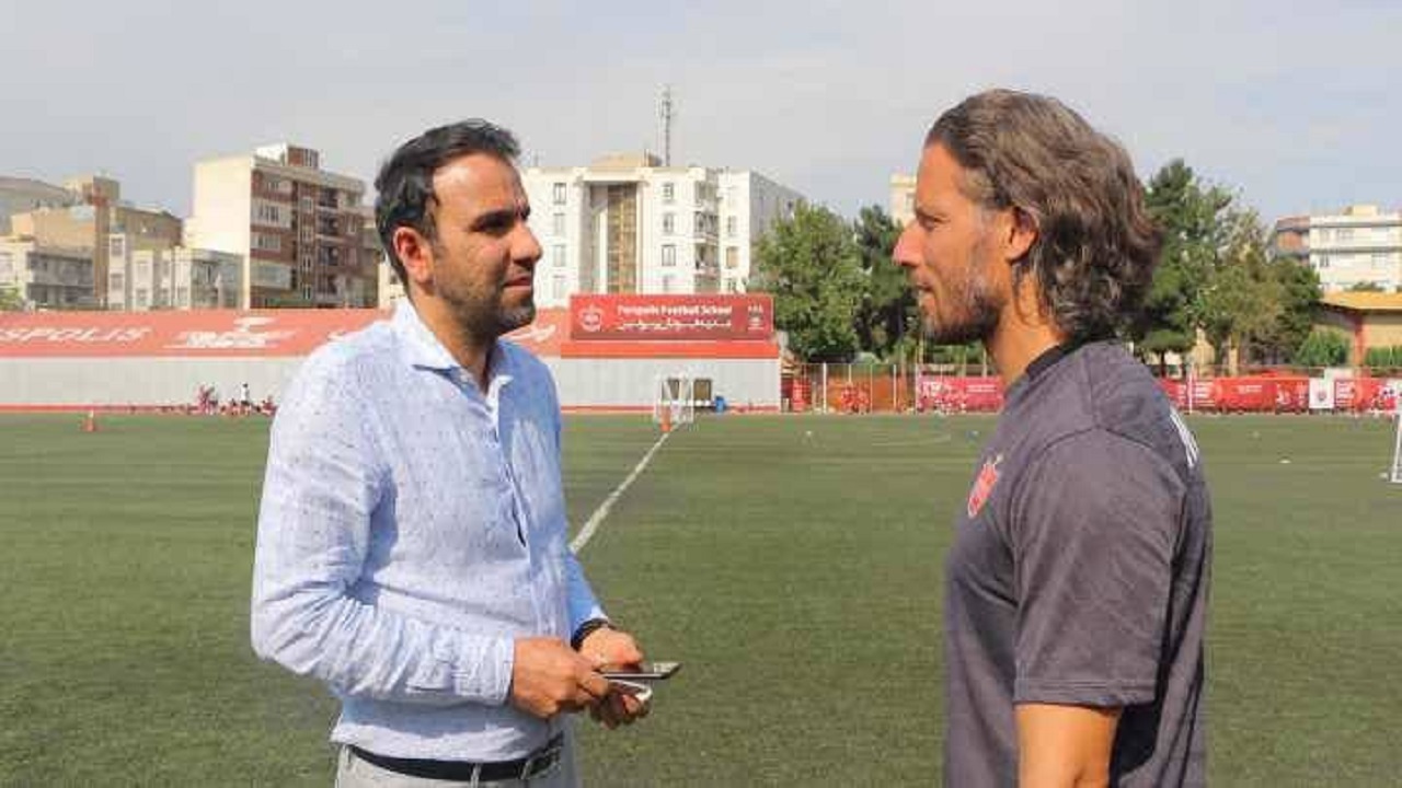 آرفی سرمربی نونهالان تیم فوتبال پرسپولیس شد