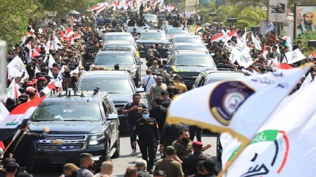 تشییع پیکر شهدای الحشد الشعبی در عراق+ تصاویر