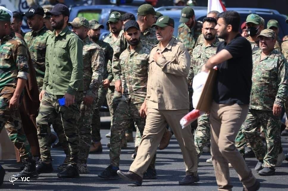 تشییع پیکر شهدای الحشد الشعبی در عراق+ تصاویر