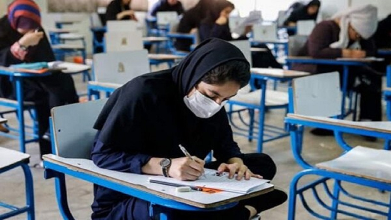 برگزاری آزمون سراسری کنکور با رعایت اصول بهداشتی در سمنان