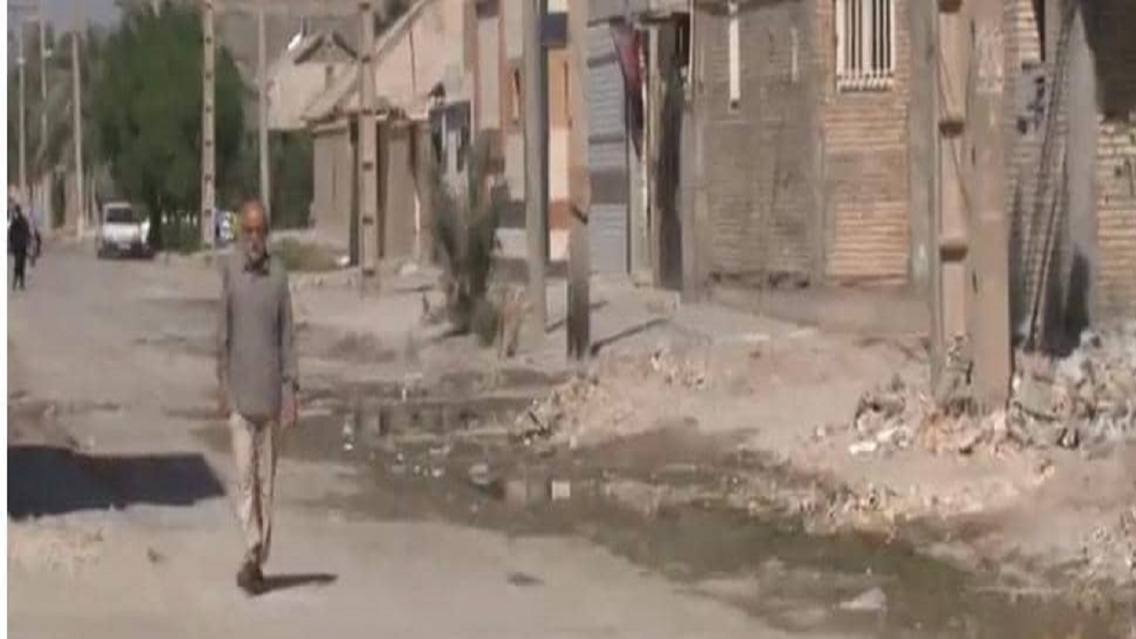 مشکلات زیرساختی کوی سلامت آبادان