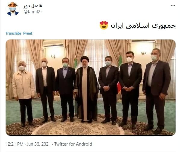 واکنش کاربران به دیدار رئیس جمهور منتخب با ۶ کاندید انتخابات ۱۴۰۰