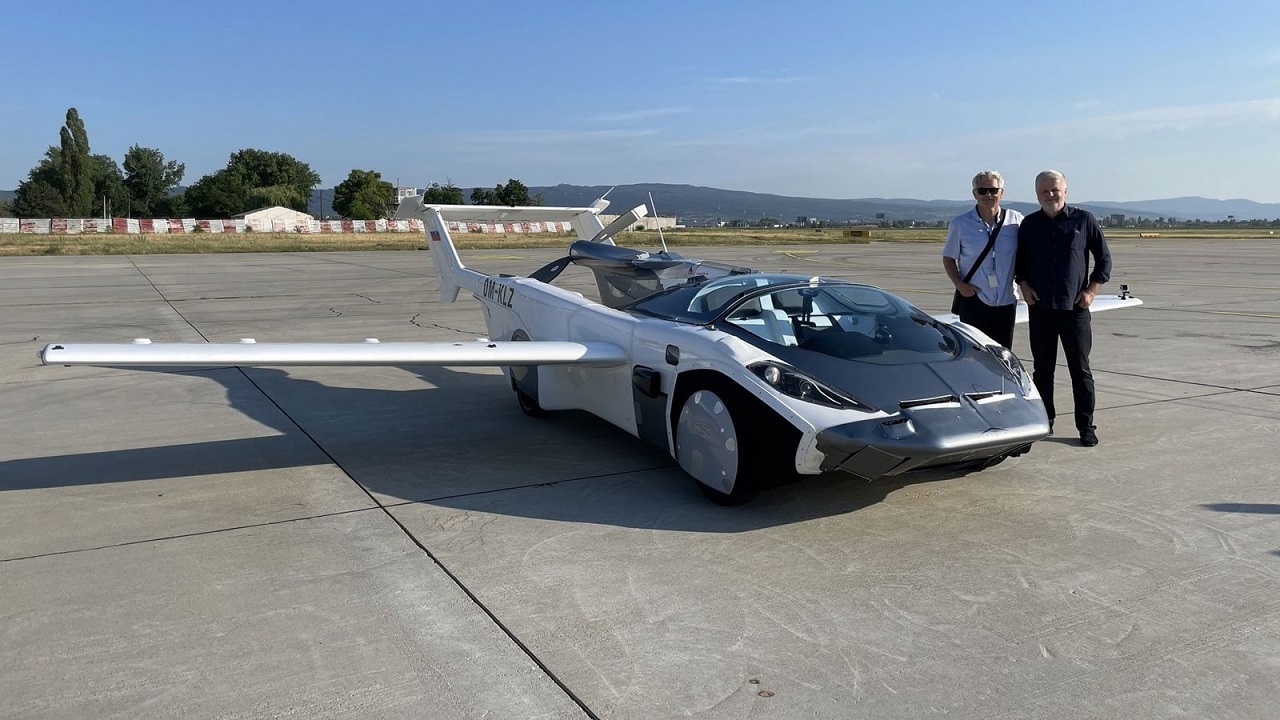 خودروی Air Car در ۳ دقیقه به هواپیما تبدیل می‌شود + عکس