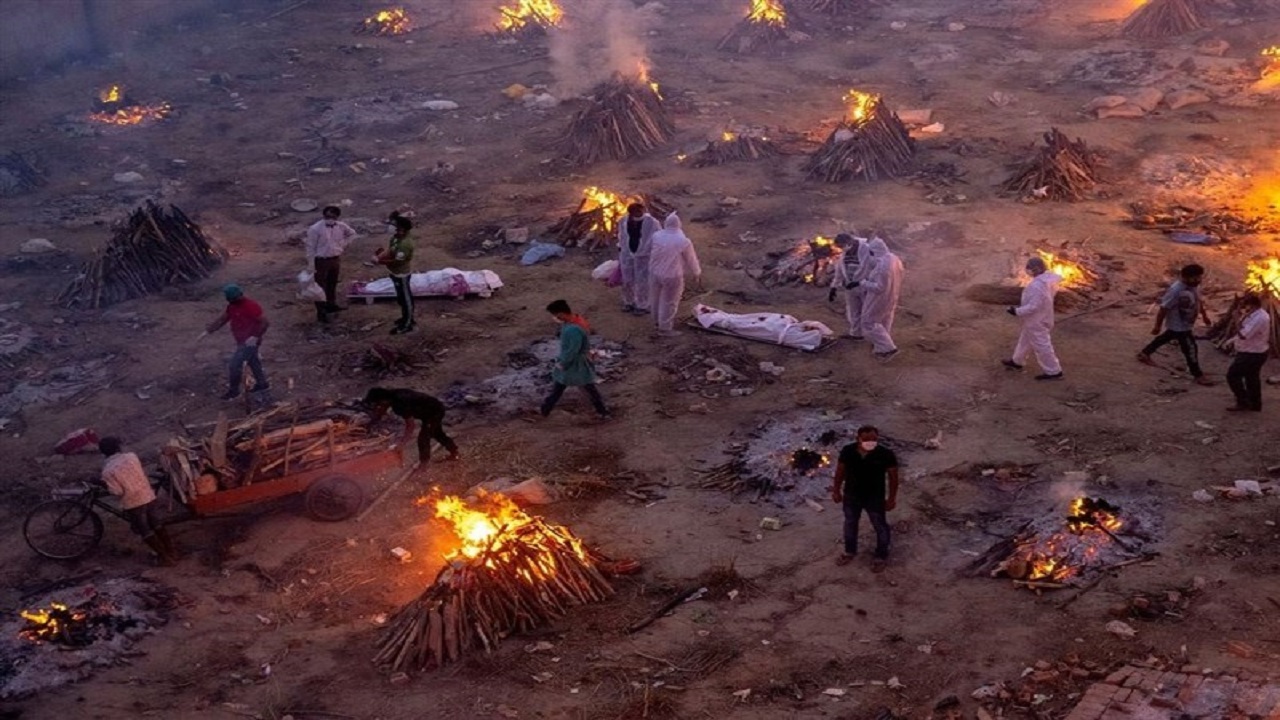 سی ان ان: شمار تلفات کرونا در هند ۱۰ برابر آمار رسمی است