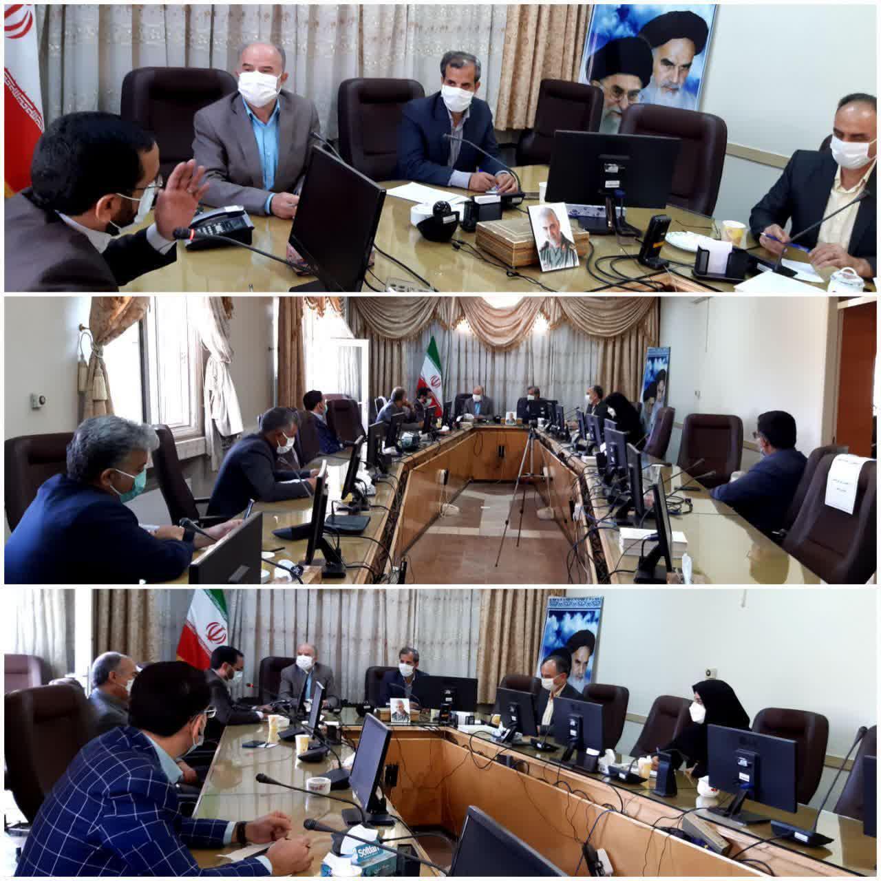 تشکیل جلسه ستاد مدیریت بیماری کرونا در شهرستان اراک