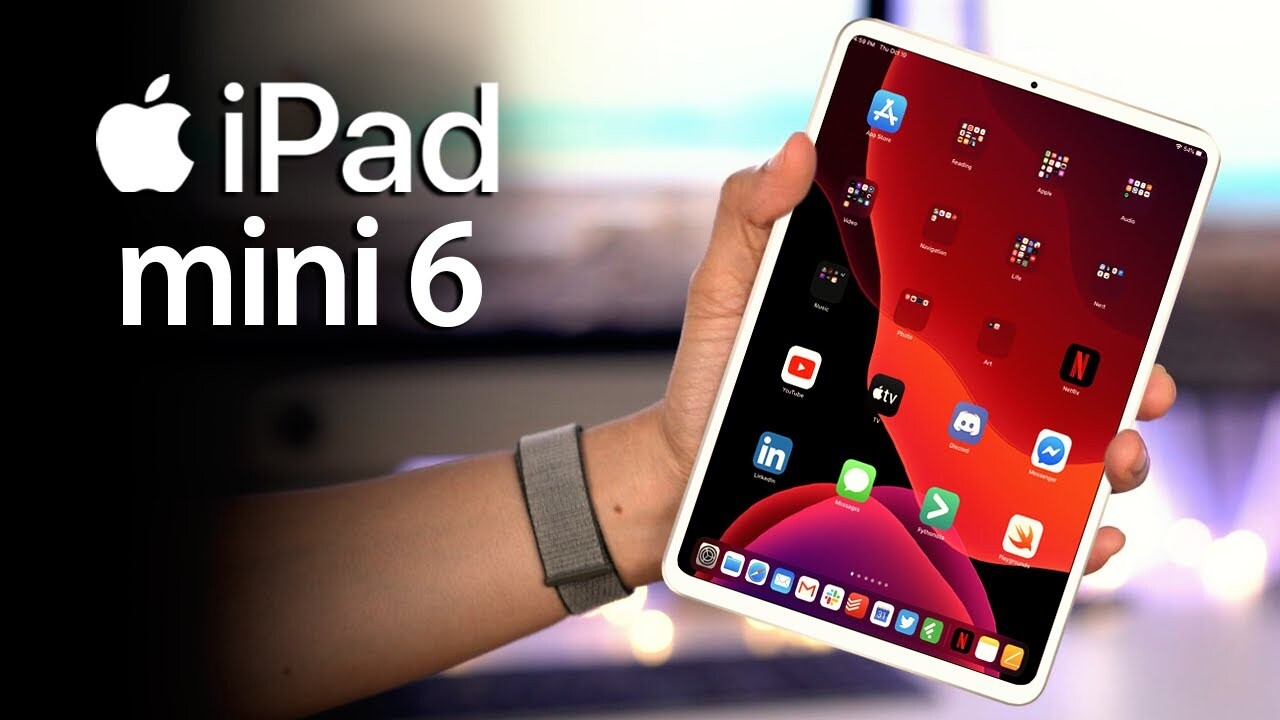 اپل در آیپد مینی ۶ از نمایشگر mini-LED استفاده می&zwnj; کند