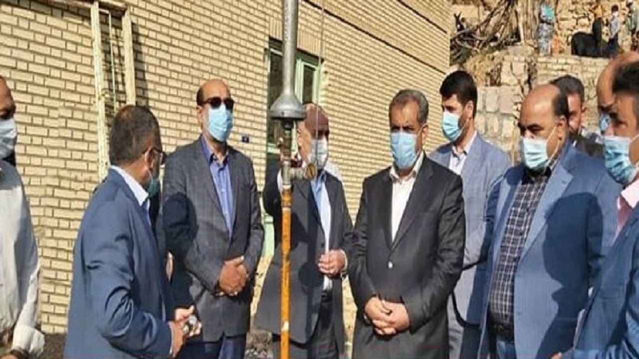 بهره برداری از طرح گازرسانی به ۱۵ روستای الموت غربی