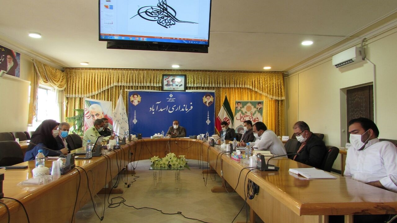 ظرفیت تخت‌های بخش کرونا در اسدآباد تکمیل است