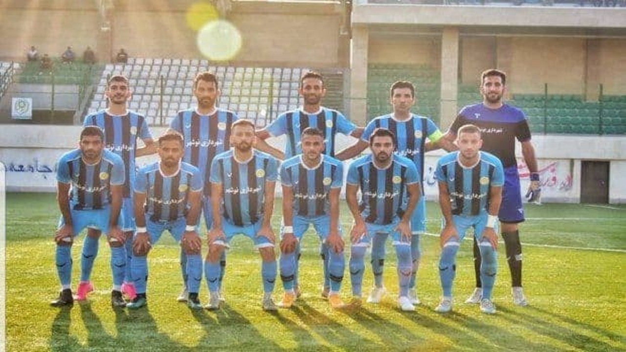 شهرداری نوشهر در آستانه صعود به لیگ ۲ فوتبال