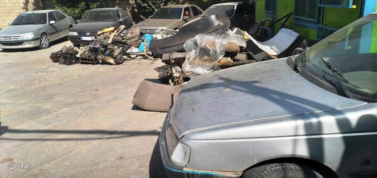 باند سارقان خودرو در بوکان دستگیر شد