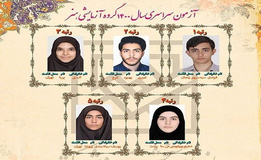 یک گیلانی جزء نفرات برتر کنکور ۱۴۰۰