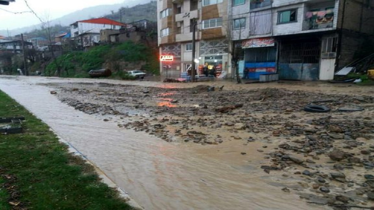 ۶ شهرستان مازندران درگیر سیلاب