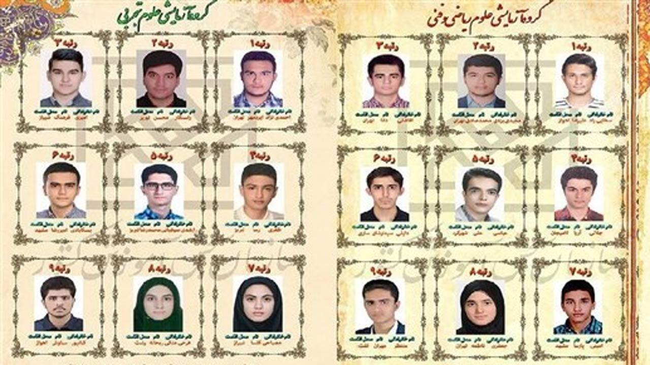 واکنش جالب نفرات برتر کنکور به سوال مجری درباره استفاده از فضای مجازی + فیلم