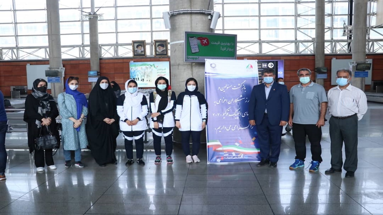 بازگشت تفنگداران کشورمان از بازی‌های المپیک