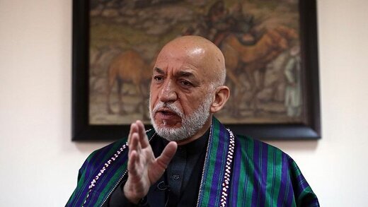 کرزی: آمریکا طالبان را مجبور به ادامه جنگ کرد