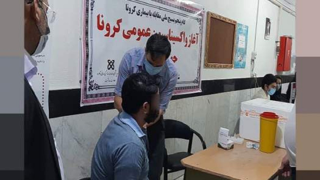 واکسیناسیون ۶۲۱ مددجوی شاهرودی