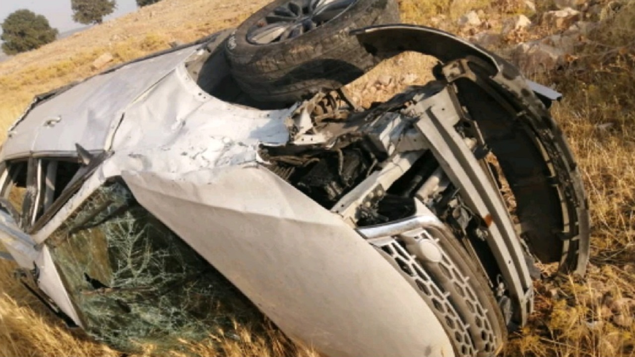 سقوط خودرو از پرتگاه دو نفر را به کام مرگ فرستاد