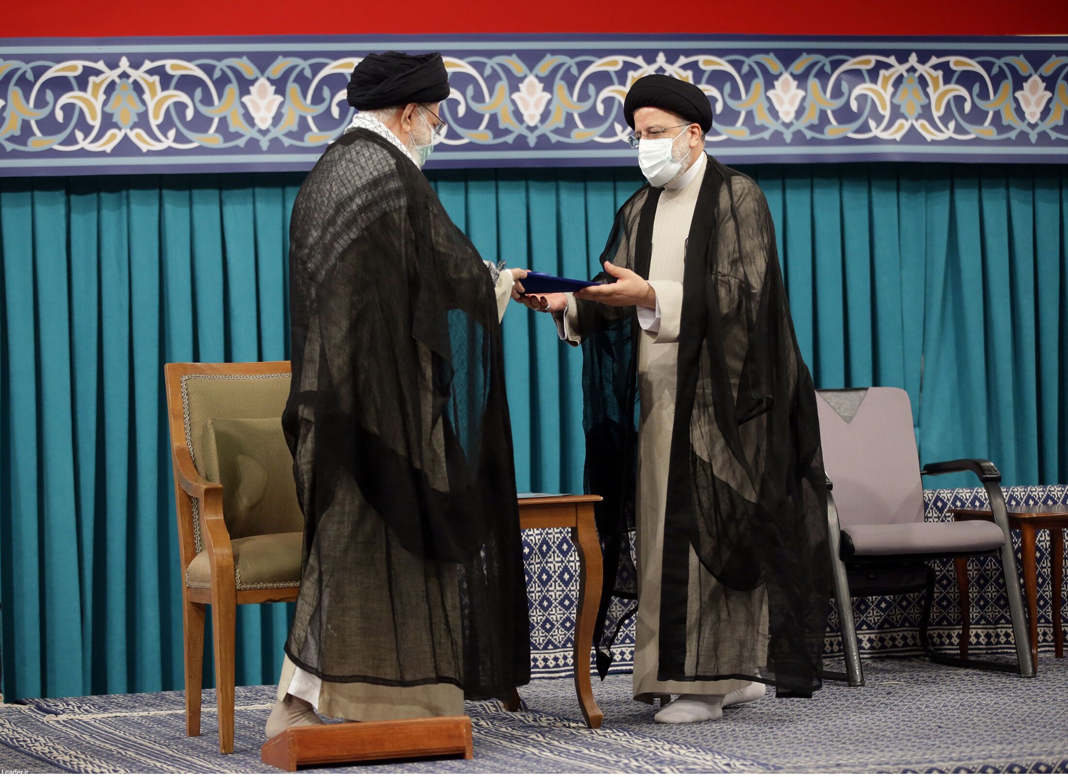 مراسم تنفیذ رئیسی برگزار شد