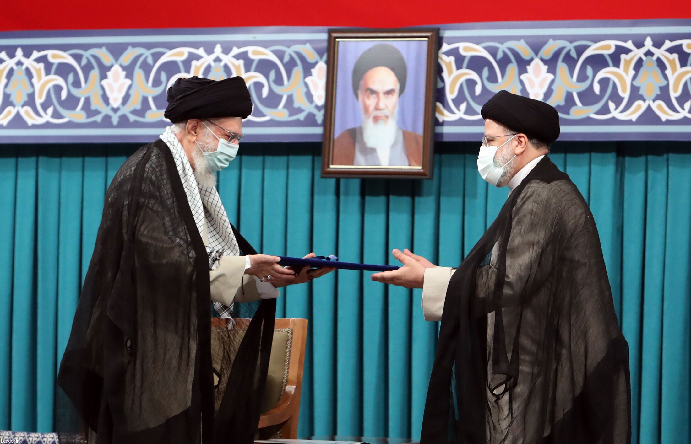 مراسم تنفیذ رئیسی برگزار شد