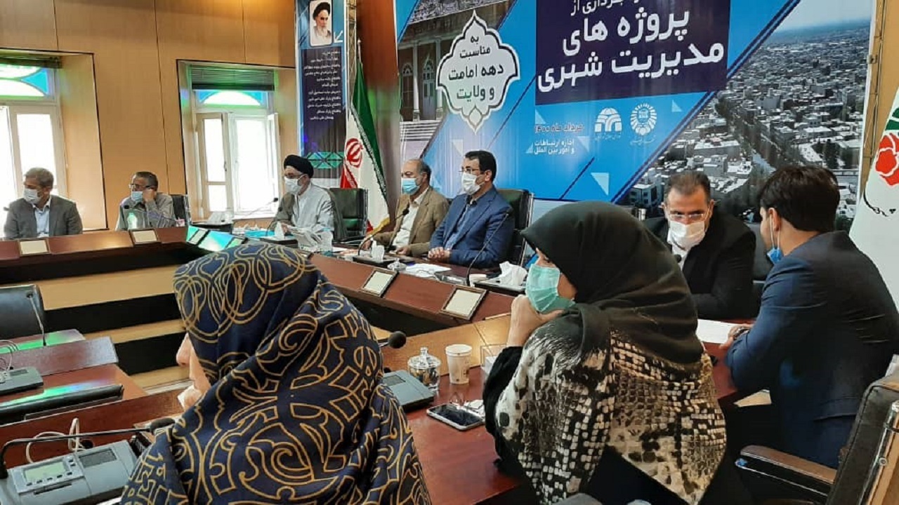 افتتاح ۱۲ طرح شهرداری قزوین